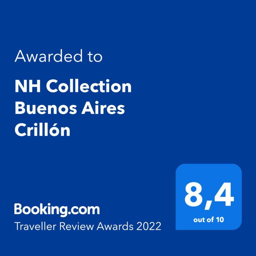 Nh Collection Buenos Aires Crillon Hotel Buitenkant foto